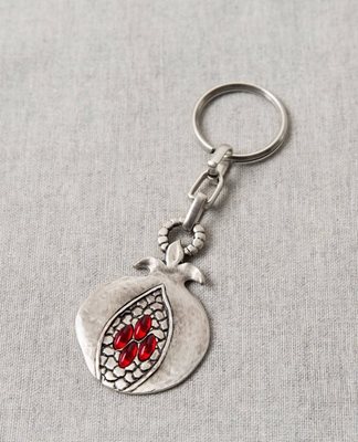 Pomegranate Keychain