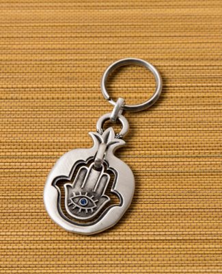 "Hamsa On You" Keychain