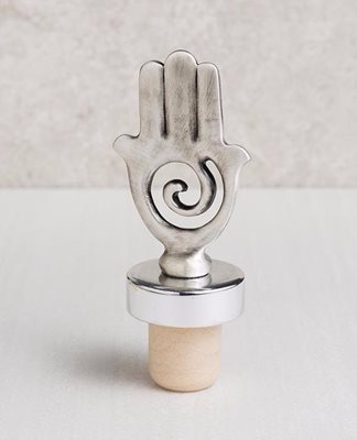 Hamsa Cork Bottle Stopper