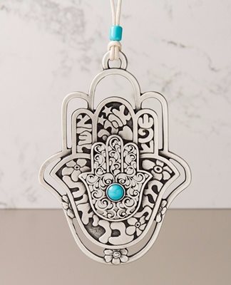 Blessings Hamsa - Turquoise