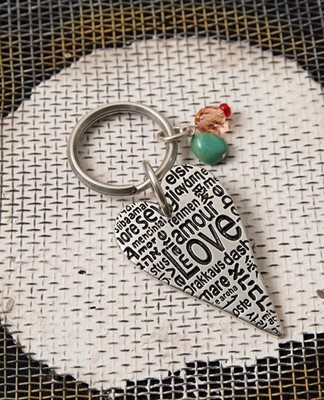 Love in Different Languages Keychain