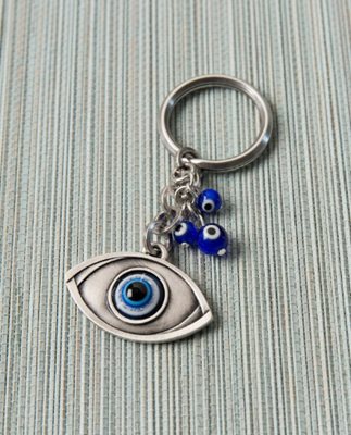 "...and you called me flower and eyes" Keychain